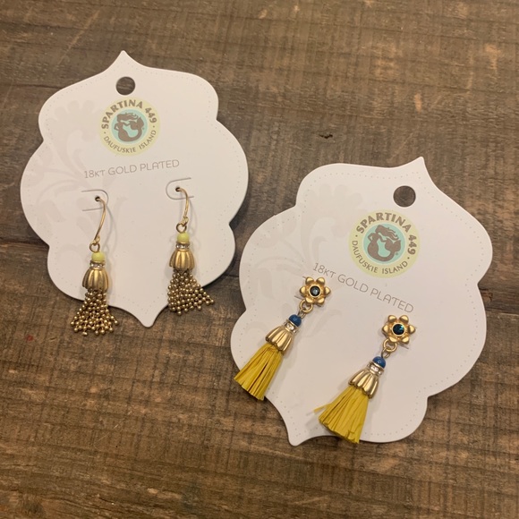 (2) pairs of Spartina 449 earrings